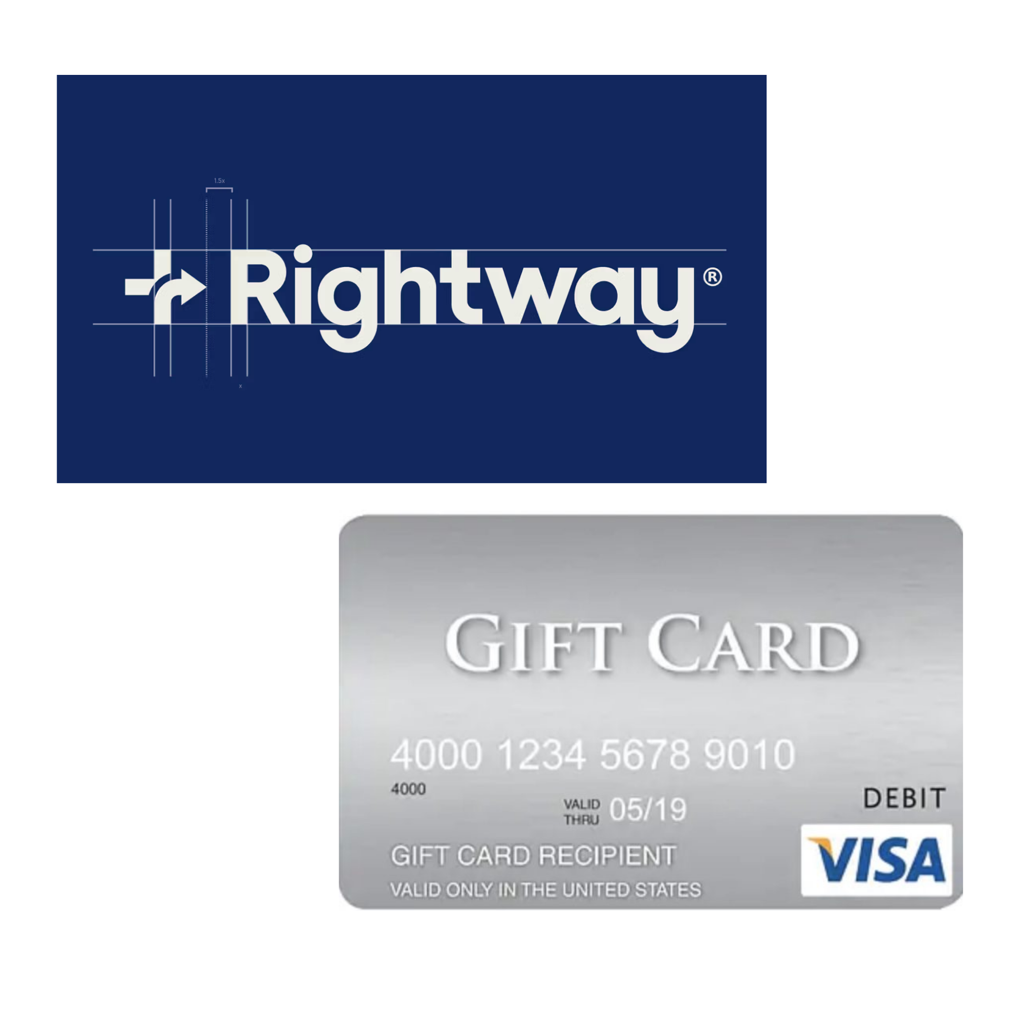 Rightway Swag & $50 Gift Card provided by Rightway